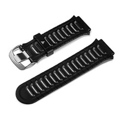 Bracelet Pour Garmin Forerunner 920XT Noir Argent