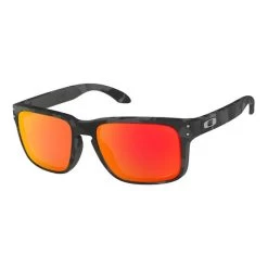 Lunettes Oakley Holbrook O Black Camo Verres Prizm Ruby