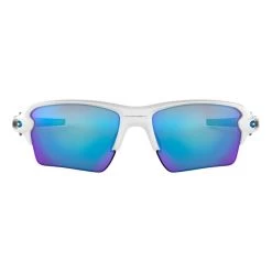 Lunettes Oakley Flak 2.0 XL O Polished White Verres Prizm Sapphire -Outdoor Gear Soldes 0oo9188 918894 000a
