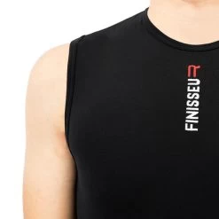 Maillot De Corps Finisseur Micromesh Sans Manches Noir -Outdoor Gear Soldes 1 micromesh sin mangas negro
