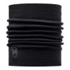 Buff Neckwarmer Merino Wool Thermal Solid Black -Outdoor Gear Soldes 110963.00