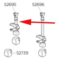 Bras Court Thule VeloCompact - VeloSpace