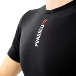 Maillot De Corps Finisseur Micromesh Manche Courte Noir -Outdoor Gear Soldes 4 micromesh manga corta negro