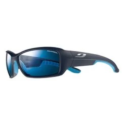 Lunettes Julbo Run Bleu Verres Polarized 3+ Gris Fumé