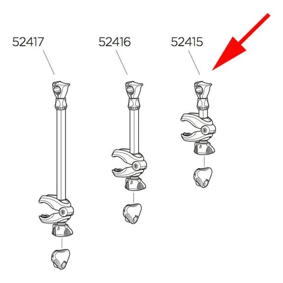 Branche Vélo Courte Thule Sans Fermeture Pour Porte Vélo EuroClassic 929 G6 3 Branche Vélo Courte Thule Sans Fermeture Pour Porte Vélo EuroClassic 929 G6