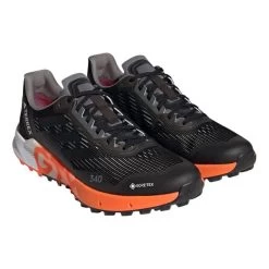 Chaussures Adidas Terrex Agravic Flow 2.0 GORE-TEX Noir Orange Blanc -Outdoor Gear Soldes ad hr1110 003