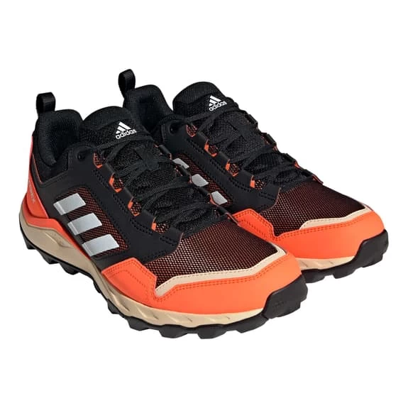Chaussures Adidas Tracerocker 2 Noir Orange Blanc 5 Chaussures Adidas Tracerocker 2 Noir Orange Blanc – Image 3