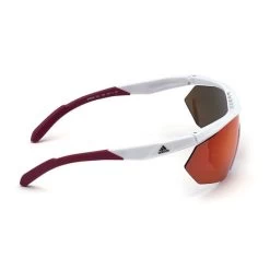 Lunettes Adidas Competition Aero Lite SP0016 White Avec Verres Contrast Mirror Red Pink Femme -Outdoor Gear Soldes ad sp00160021l 006