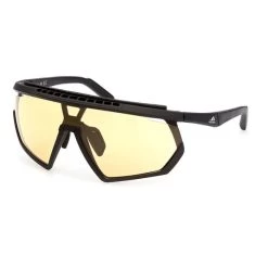 Lunettes Adidas CMPT Aero Pro SP0029-H Matte Black Avec Verre Vario Yellow