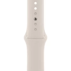 Bracelet Sport Apple Pour Apple Watch 45 Mm Blanc Perle