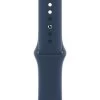 Bracelet Sport Apple Pour Apple Watch 45 Mm Bleu Foncé