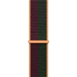 Bracelet Sport Boucle Apple Regular Pour Apple Watch 45 Mm Vert Foncé Violet