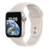 Apple Watch SE GPS 2ème Génération 40 Mm Aluminium Avec Bracelet Sport Blanc étoiles