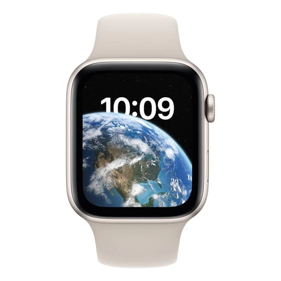 Apple Watch SE GPS 2ème Génération 44 Mm Aluminium Avec Bracelet Sport Blanc étoiles 3 Apple Watch SE GPS 2ème Génération 44 Mm Aluminium Avec Bracelet Sport Blanc étoiles – Image 2