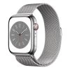 Apple Watch Series 8 GPS + Cellular 45 Mm Acier Inoxydable Argent Avec Bracelet Milanais Argent 1 Apple Watch Series 8 GPS + Cellular 45 Mm Acier Inoxydable Argent Avec Bracelet Milanais Argent -Outdoor Gear Soldes apl mnkj3tya 001