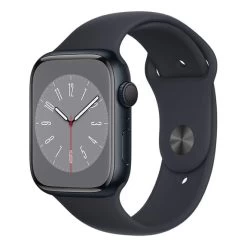 Apple Watch Series 8 GPS 45 Mm Aluminium Minuit Avec Bracelet Sport Minuit