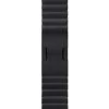 Bracelet à Maillons Acier Inoxydable Apple Pour Apple Watch 42 Mm Noir Sidéral