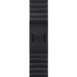 Bracelet à Maillons Acier Inoxydable Apple Pour Apple Watch 42 Mm Noir Sidéral