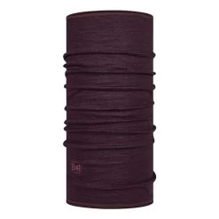 Buff Lightweight Merino Wool Solid Deep Violet