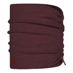 Buff Merino Wool Polar Neckwarmer Maroon Grenat