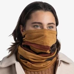 Buff Merino Move Jaune Moutarde Grenat Gris -Outdoor Gear Soldes bu 130220.118.10.00 005