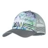 Casquette Buff Trucker Gris Lilas Bleu