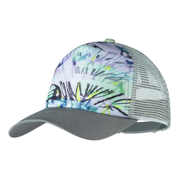 Casquette Buff Trucker Gris Lilas Bleu 3 Casquette Buff Trucker Gris Lilas Bleu