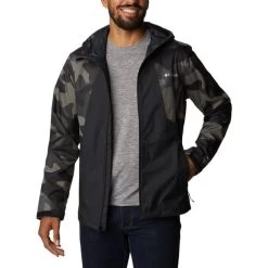 Veste Fine Columbia Inner Limits II Noir Vert Militaire -Outdoor Gear Soldes cl 1893991 008 004