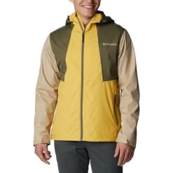 Veste Fine Columbia Inner Limits II Jaune Vert Beige