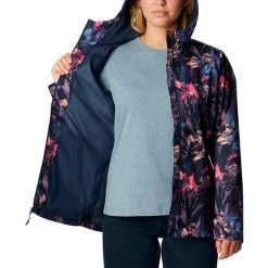 Veste Columbia Inner Limits II Imprimé Bleu Lilas Femme -Outdoor Gear Soldes cl 1895802 470 005