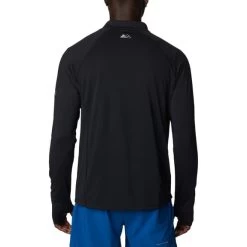 T-shirt Columbia Endless Trail Half-Zip Mesh Manche Longue Noir -Outdoor Gear Soldes cl 2031671 010 003