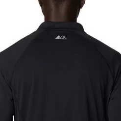 T-shirt Columbia Endless Trail Half-Zip Mesh Manche Longue Noir -Outdoor Gear Soldes cl 2031671 010 005