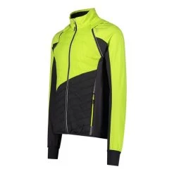 Veste CMP Detachable Sleeves PrimaLoft Jaune Noir -Outdoor Gear Soldes cmp 30a2647 e112 003