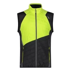 Veste CMP Detachable Sleeves PrimaLoft Jaune Noir -Outdoor Gear Soldes cmp 30a2647 e112 004