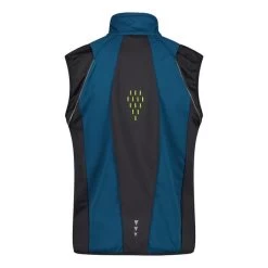 Veste CMP Detachable Sleeves PrimaLoft Bleu Noir Jaune -Outdoor Gear Soldes cmp 30a2647 m916 005