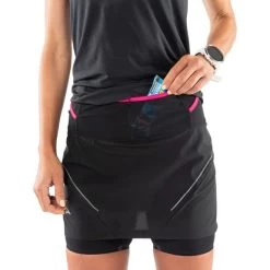 Jupe Dynafit Ultra 2In1 Noir Femme -Outdoor Gear Soldes dy 71459 0911 004