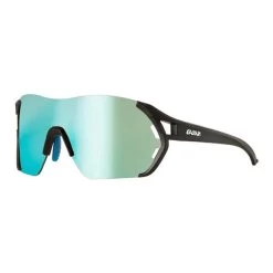 Lunettes Eassun Veleta Noir Mat Avec Verres à Effet Miroir Blue Revo