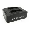 Chargeur Double De Batterie Easypix Pour GoXtreme Black Hawk Et Stage