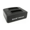 Chargeur Double De Batterie Easypix Pour GoXtreme Enduro Black, Rallye WiFi, Endurance, Enduro, Discovery Et Pioneer