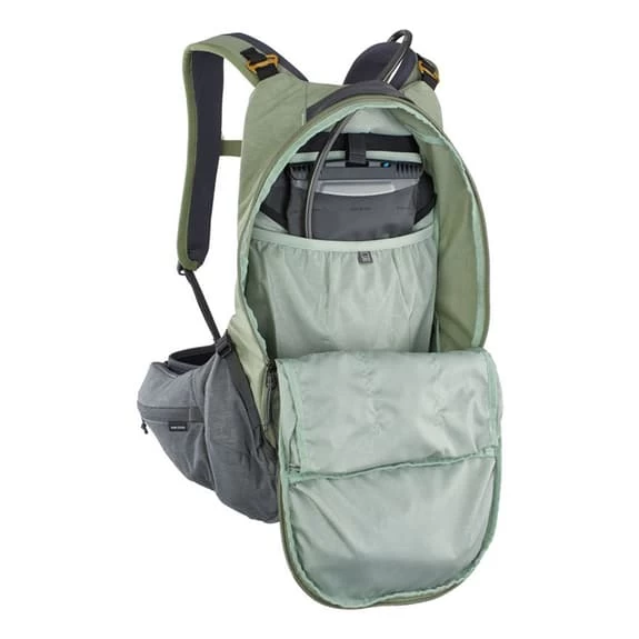 Sac à Dos D'hydratation Evoc Trail Pro 16L Vert Olive Gris 8 Sac à Dos D'hydratation Evoc Trail Pro 16L Vert Olive Gris – Image 6