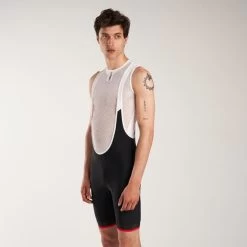 Maillot De Corps Finisseur Mesh Sans Manches Blanc -Outdoor Gear Soldes fns c232ss2001 01 102