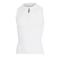 Maillot De Corps Finisseur Mesh Sans Manches Blanc