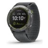 Garmin Enduro Silver Avec Bracelet En Nylon UltraFit Gris