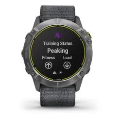 Garmin Enduro Silver Avec Bracelet En Nylon UltraFit Gris -Outdoor Gear Soldes ga 010 02408 00 004