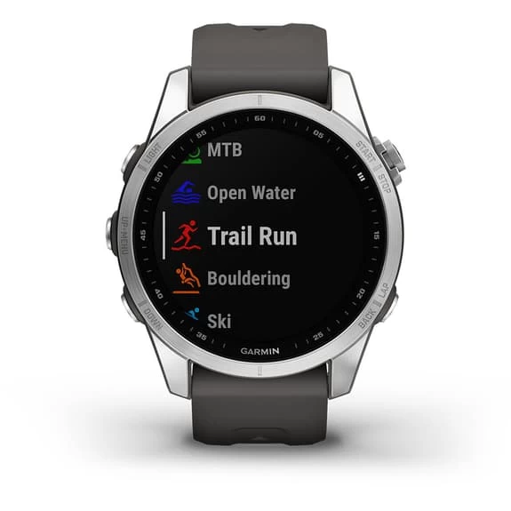 Garmin Fenix 7S Argenté Avec Bracelet Gris 4 Garmin Fenix 7S Argenté Avec Bracelet Gris – Image 2