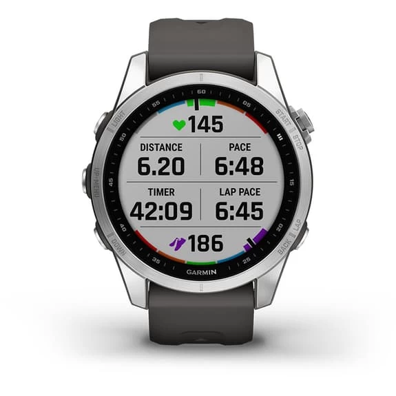 Garmin Fenix 7S Argenté Avec Bracelet Gris 7 Garmin Fenix 7S Argenté Avec Bracelet Gris – Image 5