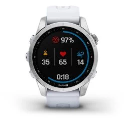 Garmin Fenix 7S Argenté Avec Bracelet Blanc -Outdoor Gear Soldes ga 010 02539 03 003