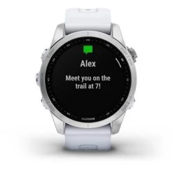 Garmin Fenix 7S Argenté Avec Bracelet Blanc -Outdoor Gear Soldes ga 010 02539 03 004