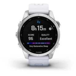 Garmin Fenix 7S Argenté Avec Bracelet Blanc -Outdoor Gear Soldes ga 010 02539 03 005