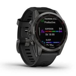 Garmin Fenix 7S Solar Gris Avec Bracelet Noir -Outdoor Gear Soldes ga 010 02539 13 009